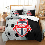 Laden Sie das Bild in den Galerie-Viewer, Toronto FC Bedding Set Duvet Cover Without Filler