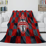 Laden Sie das Bild in den Galerie-Viewer, Toronto FC Blanket Flannel Fleece Throw Room Decoration