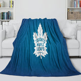 Laden Sie das Bild in den Galerie-Viewer, Toronto Maple Leafs Blanket Flannel Throw Kids Room Decoration
