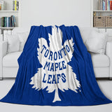 Laden Sie das Bild in den Galerie-Viewer, Toronto Maple Leafs Blanket Flannel Throw Kids Room Decoration