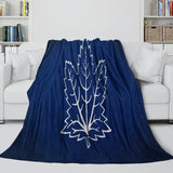 Laden Sie das Bild in den Galerie-Viewer, Toronto Maple Leafs Blanket Flannel Throw Kids Room Decoration