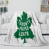 Laden Sie das Bild in den Galerie-Viewer, Toronto Maple Leafs Blanket Flannel Throw Kids Room Decoration