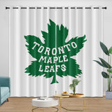 Laden Sie das Bild in den Galerie-Viewer, Toronto Maple Leafs Curtains Blackout Window Drapes Room Decoration
