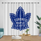 Laden Sie das Bild in den Galerie-Viewer, Toronto Maple Leafs Curtains Blackout Window Drapes Room Decoration