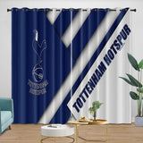 Laden Sie das Bild in den Galerie-Viewer, Tottenham Hotspur Curtains Blackout Window Drapes Room Decoration