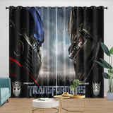 Laden Sie das Bild in den Galerie-Viewer, Transformers Curtains Pattern Blackout Window Drapes Room Decoration