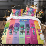 Laden Sie das Bild in den Galerie-Viewer, Trolls Adventure Bedding Set Kids Duvet Cover