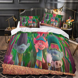 Laden Sie das Bild in den Galerie-Viewer, Trolls Adventure Bedding Set Duvet Cover Without Filler