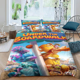 Laden Sie das Bild in den Galerie-Viewer, Under The Boardwalk Bedding Set Quilt Duvet Cover Without Filler