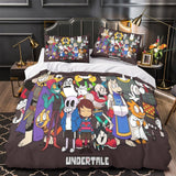 Laden Sie das Bild in den Galerie-Viewer, Undertale Bedding Set Pattern Quilt Cover Without Filler