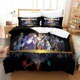 Laden Sie das Bild in den Galerie-Viewer, Undertale Bedding Set Pattern Quilt Cover Without Filler