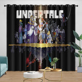 Laden Sie das Bild in den Galerie-Viewer, Undertale Curtains Blackout Window Drapes Room Decoration