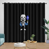 Laden Sie das Bild in den Galerie-Viewer, Undertale Curtains Blackout Window Drapes Room Decoration