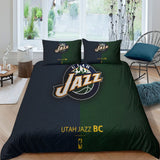 Laden Sie das Bild in den Galerie-Viewer, Utah Jazz Bedding Set Duvet Cover Without Filler