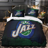 Laden Sie das Bild in den Galerie-Viewer, Utah Jazz Bedding Set Duvet Cover Without Filler