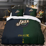 Laden Sie das Bild in den Galerie-Viewer, Utah Jazz Bedding Set Duvet Cover Without Filler