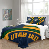 Laden Sie das Bild in den Galerie-Viewer, Utah Jazz Bedding Set Duvet Cover Without Filler