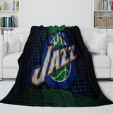 Laden Sie das Bild in den Galerie-Viewer, Utah Jazz Blanket Flannel Fleece Throw Room Decoration