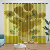 Laden Sie das Bild in den Galerie-Viewer, Van Gogh Painting Curtains Blackout Window Drapes Kids Room Decoration