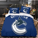 Laden Sie das Bild in den Galerie-Viewer, Vancouver Canucks Bedding Set Quilt Duvet Cover Without Filler
