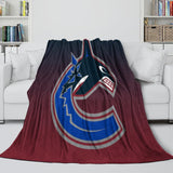 Laden Sie das Bild in den Galerie-Viewer, Vancouver Canucks Blanket Flannel Throw Kids Room Decoration