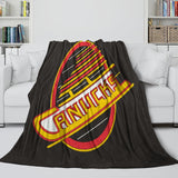 Laden Sie das Bild in den Galerie-Viewer, Vancouver Canucks Blanket Flannel Throw Kids Room Decoration