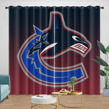 Laden Sie das Bild in den Galerie-Viewer, Vancouver Canucks Curtains Blackout Window Drapes Room Decoration
