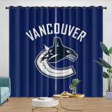 Laden Sie das Bild in den Galerie-Viewer, Vancouver Canucks Curtains Blackout Window Drapes Room Decoration