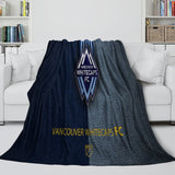 Laden Sie das Bild in den Galerie-Viewer, Vancouver Whitecaps FC Blanket Flannel Fleece Throw Room Decoration