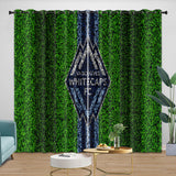 Laden Sie das Bild in den Galerie-Viewer, Vancouver Whitecaps FC Curtains Blackout Window Drapes Room Decoration