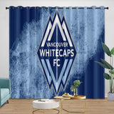 Laden Sie das Bild in den Galerie-Viewer, Vancouver Whitecaps FC Curtains Blackout Window Drapes Room Decoration