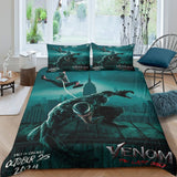 Laden Sie das Bild in den Galerie-Viewer, Venom The Last Dance Bedding Set Pattern Quilt Cover Without Filler