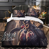 Laden Sie das Bild in den Galerie-Viewer, Venom The Last Dance Bedding Set Pattern Quilt Cover Without Filler