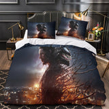 Laden Sie das Bild in den Galerie-Viewer, Venom The Last Dance Bedding Set Pattern Quilt Cover Without Filler