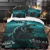 Laden Sie das Bild in den Galerie-Viewer, Venom The Last Dance Bedding Set Pattern Quilt Cover Without Filler