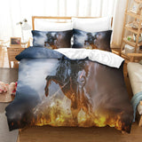 Laden Sie das Bild in den Galerie-Viewer, Venom The Last Dance Bedding Set Pattern Quilt Cover Without Filler