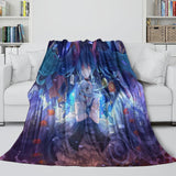 Laden Sie das Bild in den Galerie-Viewer, Vocaloid Miku Hatsune Blanket Flannel Fleece Throw Room Decoration