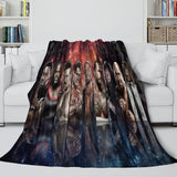 Laden Sie das Bild in den Galerie-Viewer, WWE Pattern Blanket Flannel Throw Kids Room Decoration
