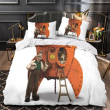 Laden Sie das Bild in den Galerie-Viewer, Wallace Gromit Duvet Cover Bedding Set Without Filler