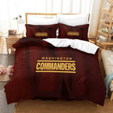 Laden Sie das Bild in den Galerie-Viewer, Washington Commanders Bedding Set Duvet Cover Without Filler