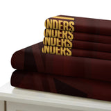 Laden Sie das Bild in den Galerie-Viewer, Washington Commanders Bedding Set Duvet Cover Without Filler