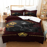 Laden Sie das Bild in den Galerie-Viewer, Washington Commanders Bedding Set Duvet Cover Without Filler