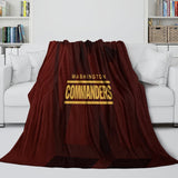 Laden Sie das Bild in den Galerie-Viewer, Washington Commanders Blanket Flannel Fleece Throw Room Decoration