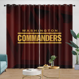 Laden Sie das Bild in den Galerie-Viewer, Washington Commanders Curtains Blackout Window Drapes Room Decoration