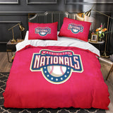 Laden Sie das Bild in den Galerie-Viewer, Washington Nationals Bedding Set Quilt Cover Without Filler