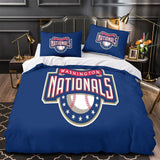 Laden Sie das Bild in den Galerie-Viewer, Washington Nationals Bedding Set Quilt Cover Without Filler