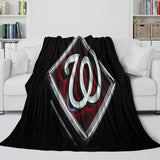 Laden Sie das Bild in den Galerie-Viewer, Washington Nationals Blanket Flannel Throw Room Decoration
