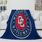 Laden Sie das Bild in den Galerie-Viewer, Washington Nationals Blanket Flannel Throw Room Decoration