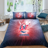 Laden Sie das Bild in den Galerie-Viewer, Washington Wizards Bedding Set Duvet Cover Without Filler