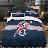 Laden Sie das Bild in den Galerie-Viewer, Washington Wizards Bedding Set Duvet Cover Without Filler